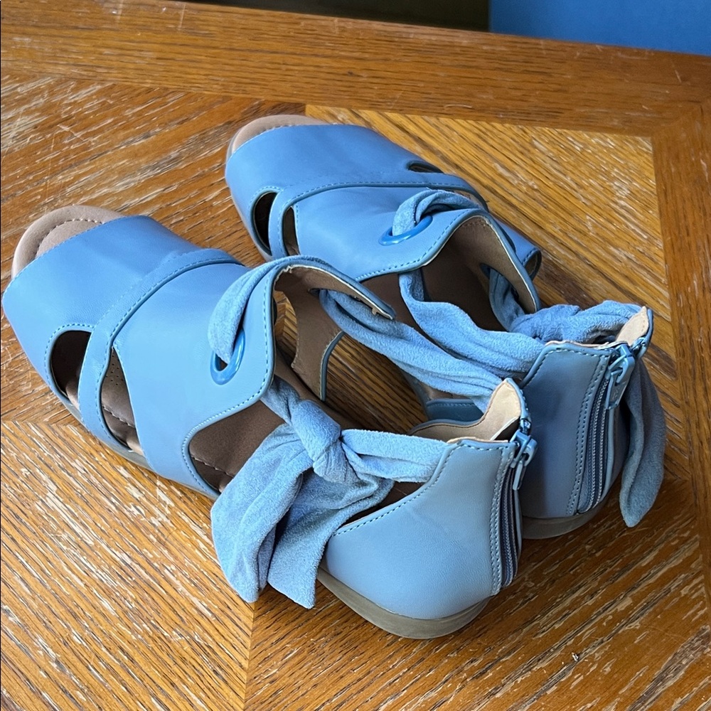 comfortview - The Annika Shootie - Chambray - Size 11W NEW - Picture 5 of 8